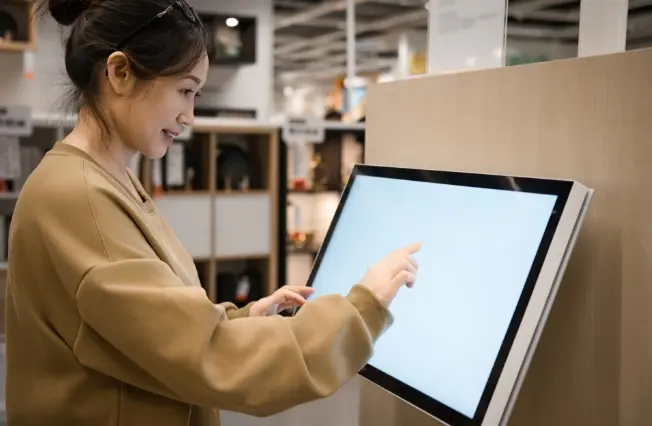 デジタルサイネージ 写真